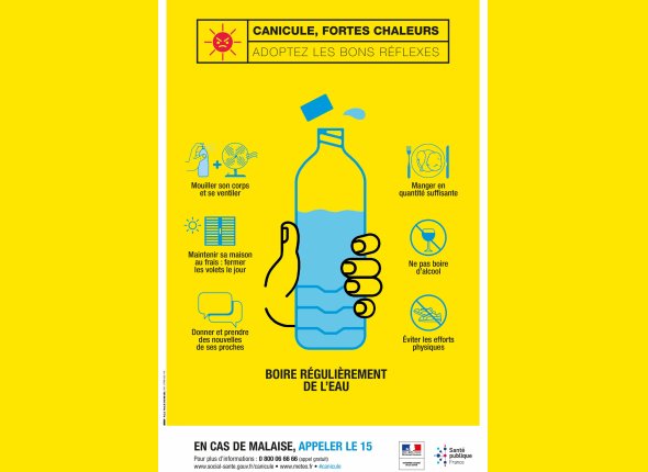 Canicule : adoptez les bons gestes !
