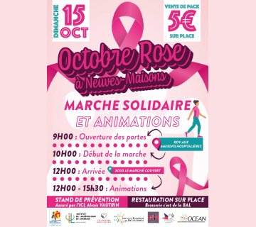 Marche solidaire Octobre Rose