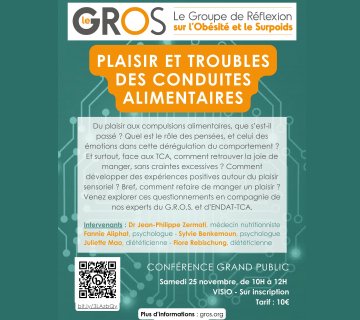 Conférence grand public sur l'obésité et le surpoids