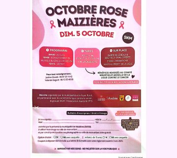 Octobre rose à Maizières